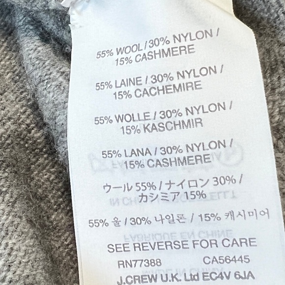 J. CREW CARDIGAN with Cashmere - Picture 9 of 10